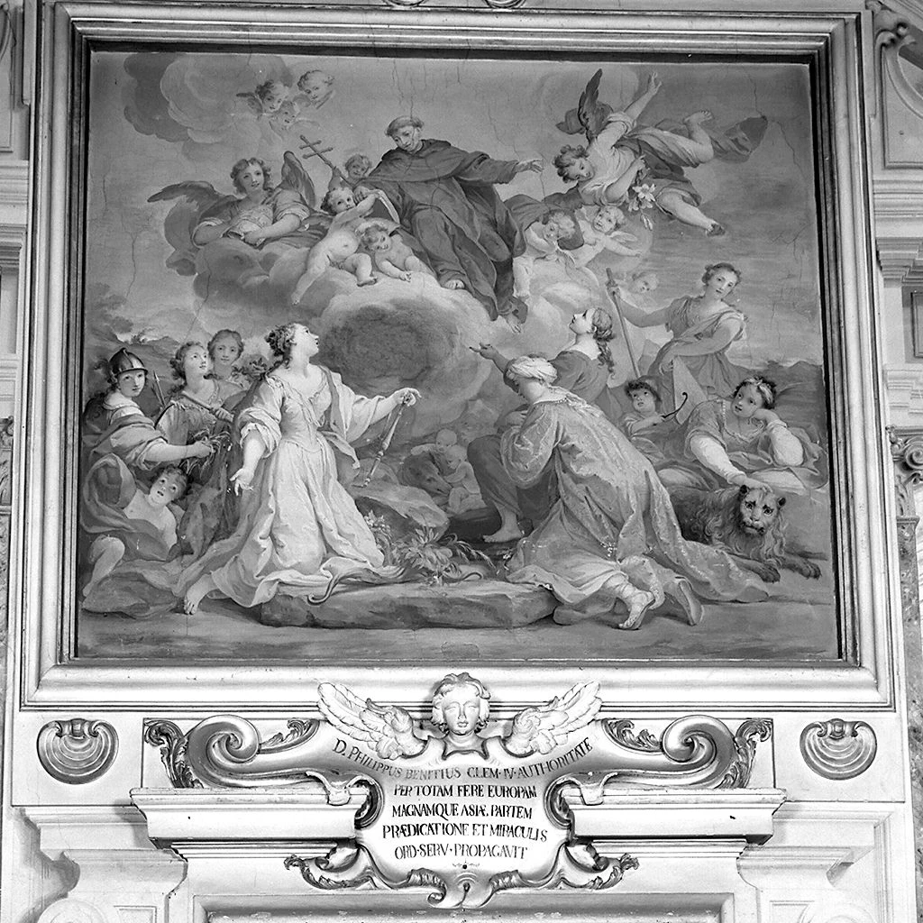 Storie dei sette Santi Fondatori - Convento di S. Maria Annunziata